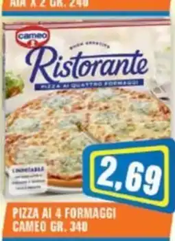 Punto Vigas Ristorante pizza ai quattro formaggi offerta