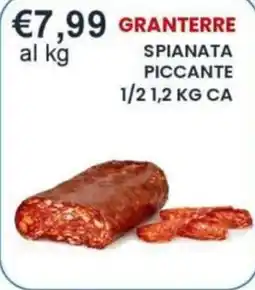 Caramico Granterre spianata piccante offerta