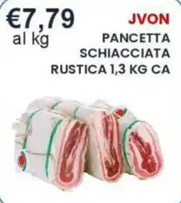 Caramico Pancetta schiacciata rustica JVON offerta