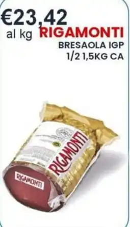 Caramico Bresaola IGP Rigamonti offerta