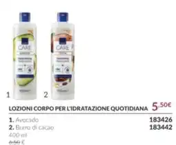 Avon Care lozioni corpo offerta