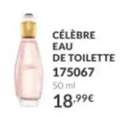 Avon Célèbre eau de toilette offerta