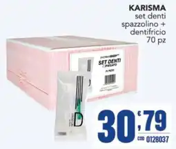 Gruppo di Palo Karisma set denti offerta