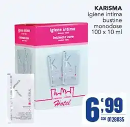 Gruppo di Palo Karisma igiene intima bustine offerta