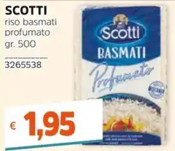 Stop&Shop Scotti riso basmati profumato offerta