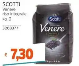 Stop&Shop Scotti Venere riso integrale offerta
