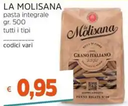 Stop&Shop La Molisana pasta integrale offerta