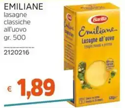 Stop&Shop Barilla Emiliane lasagne all'uovo offerta