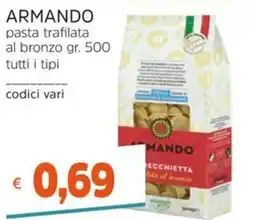 Stop&Shop Armando pasta trafileta al bronzo offerta