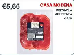 Caramico Bresaola affettata Casa Modena offerta