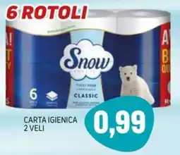 Emporio Amato Carta igienica Snow classic offerta