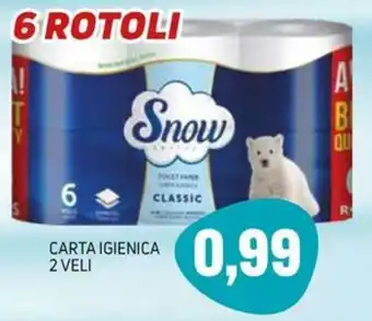 Carta igienica Snow classic