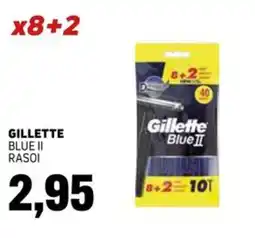 Emporio Amato Gillette Blue II rasoi offerta