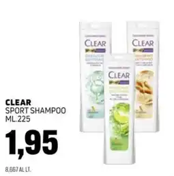 Emporio Amato Clear sport shampoo offerta