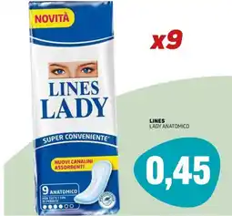 Emporio Amato Lines Lady Anatomico offerta