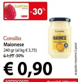 Cadoro Consilia Maionese offerta