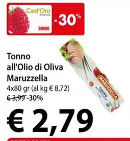 Cadoro Tonno all'Olio di Oliva Maruzzella offerta