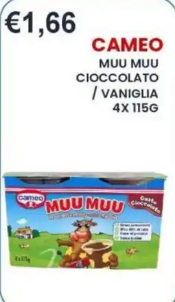 Caramico Cameo Muu Muu Cioccolato offerta