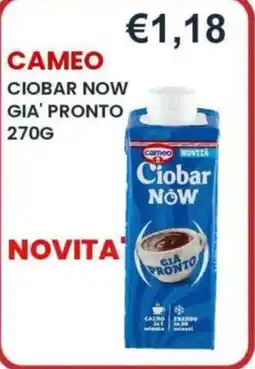 Caramico Cameo Ciobar Now offerta