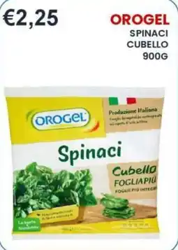 Caramico Orogel spinaci cubello offerta