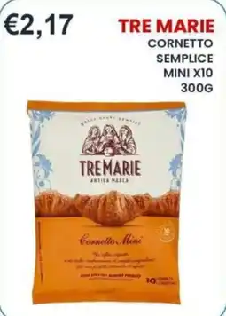 Caramico Tre Marie Cornetto Mini offerta