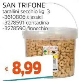 Stop&Shop San Trifone tarallini secchio offerta