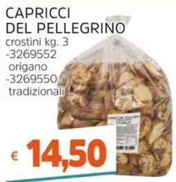 Stop&Shop Capricci del Pellegrino crostini offerta