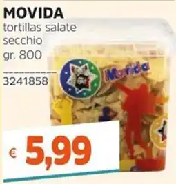 Stop&Shop Movida tortillas salate secchio offerta