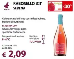 Cadoro Rabosello IGT Serena offerta