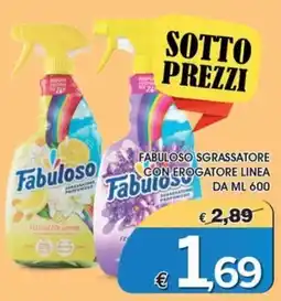Deter Shop Fabuloso sgrassatore con erogatore linea offerta