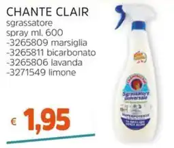 Stop&Shop Chante Clair sgrassatore offerta