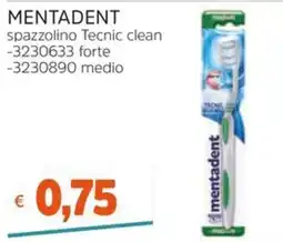Stop&Shop spazzolino Mentadent offerta