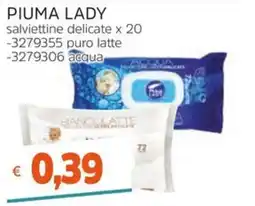 Stop&Shop Piuma Lady salviettine delicate offerta