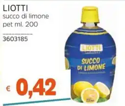 Stop&Shop Liotti succo di limone offerta