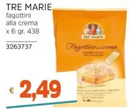 Stop&Shop Tre Marie fagottini alla crema offerta