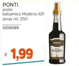Stop&Shop Ponti aceto balsamico Modena IGP offerta