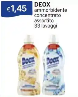 Sirene Blu DEOX ammorbidente concentrato offerta