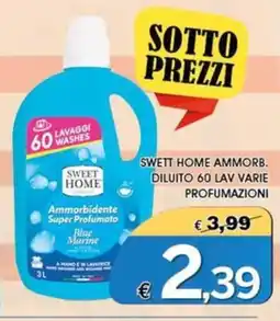 Deter Shop Sweet Home Ammorbidente Super Profumato Blue Marine offerta
