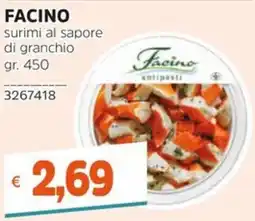Stop&Shop Facino surimi al sapore di granchio offerta
