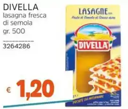Stop&Shop Lasagne Divella offerta