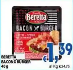 DEM Beretta bacon x burger offerta