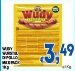 DEM Wudy wurstel di pollo offerta