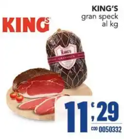 Gruppo di Palo King's gran speck offerta