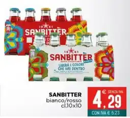 Altasfera Sanbitter bianco/rosso offerta