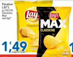 Sidis Patatine Lay's Classiche offerta