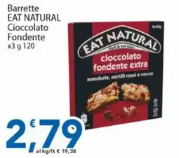 Sidis Barrette EAT NATURAL Cioccolato Fondente offerta