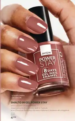Avon Smalto in gel Power Stay offerta