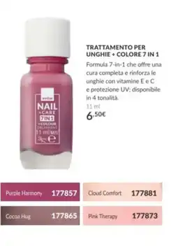 Avon Avon Nail + Care 7in1 + Colour Treatment offerta