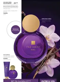 Avon Far Away Rebel Eau de Parfum offerta