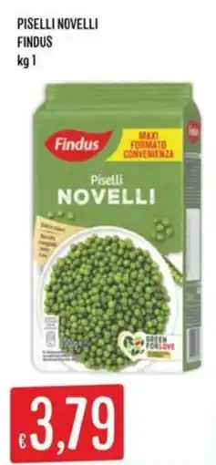 Sisa Piselli Novelli Findus offerta